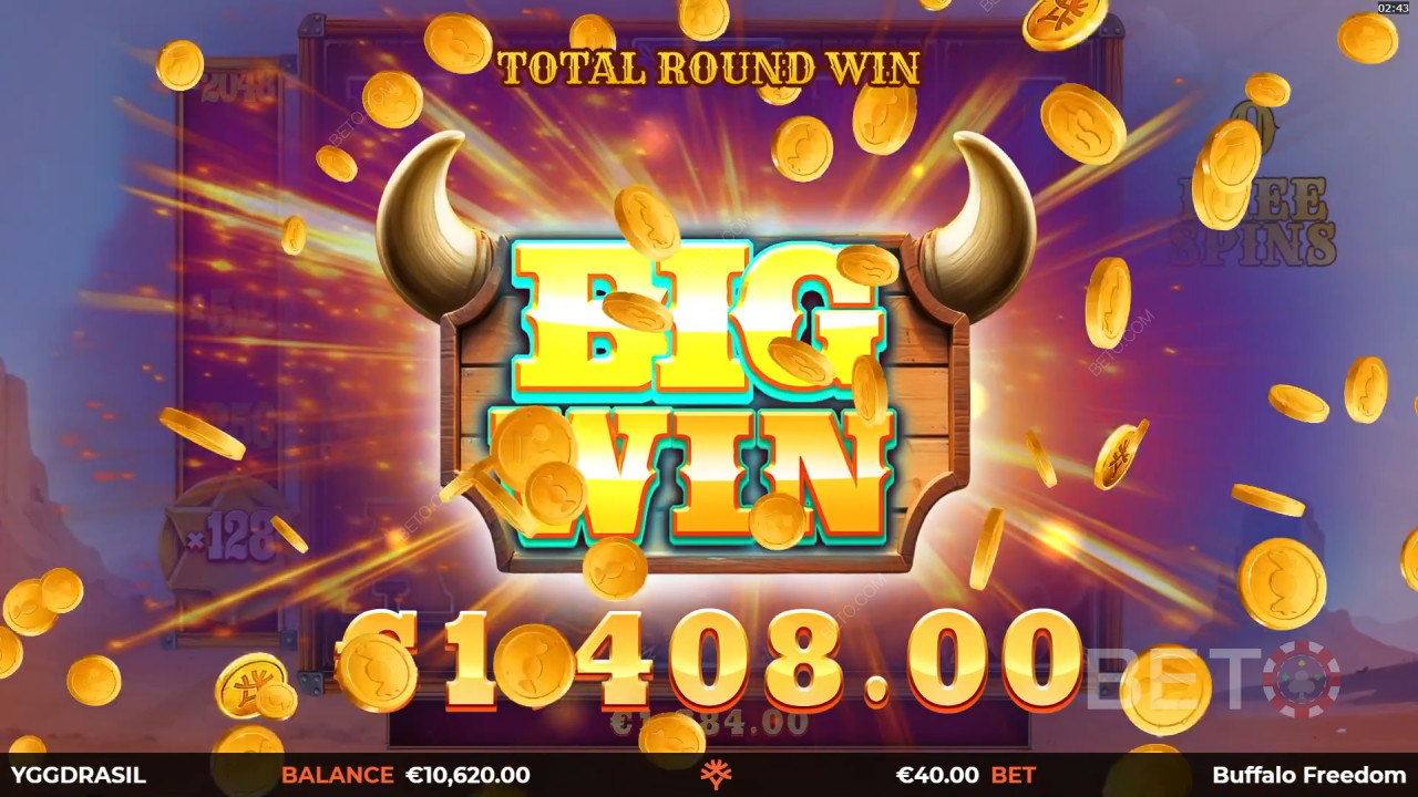 Buffalo Freedom Beoordeling door BETO Slots