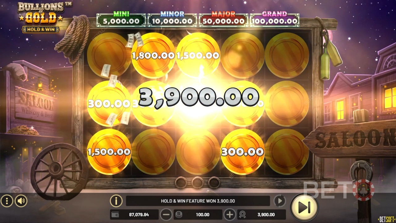 Win 5.000x je inzet in de Bullions of Gold Online Gokkast!