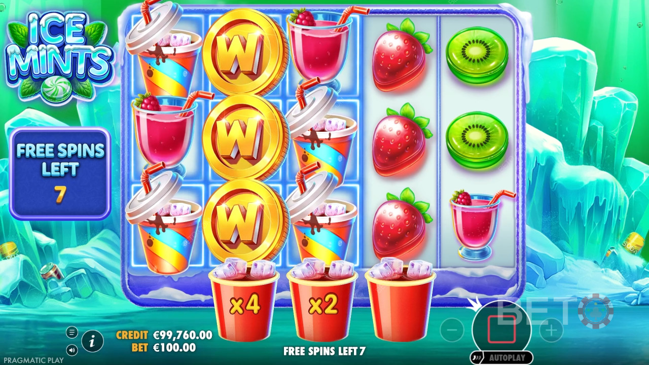 Bonusfuncties uitgelegd in Ice Mints door Pragmatic Play