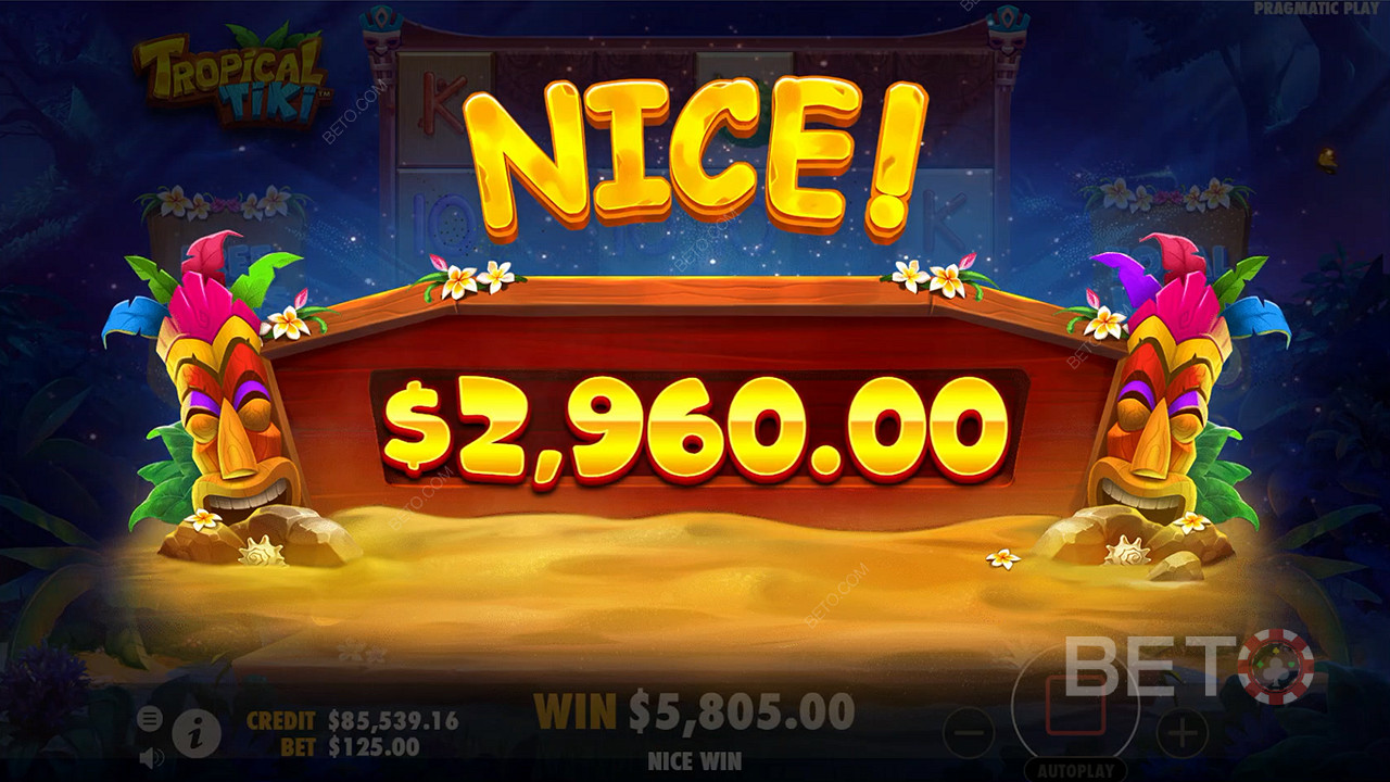Speel nu en win geldprijzen tot 3.000x de totale inzet