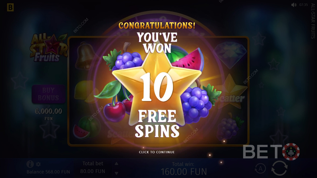All-Star Fruits Review door BETO Slots