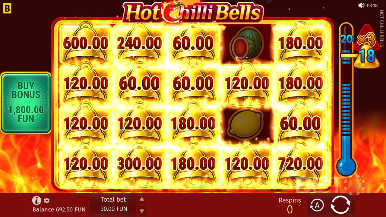 Hete Chilli Bells Review door BETO Slots