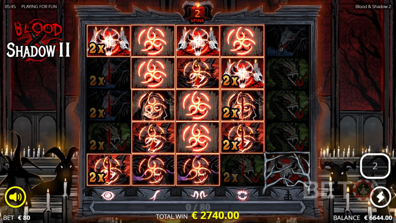 Recensie van Blood & Shadow 2 door BETO Slots
