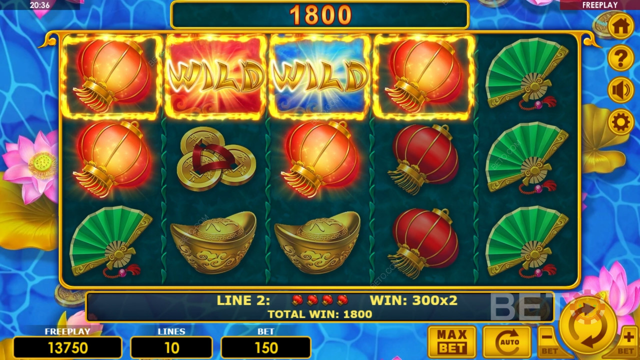 Win 1.000x je inzet in de Golden Fish Slot Online!