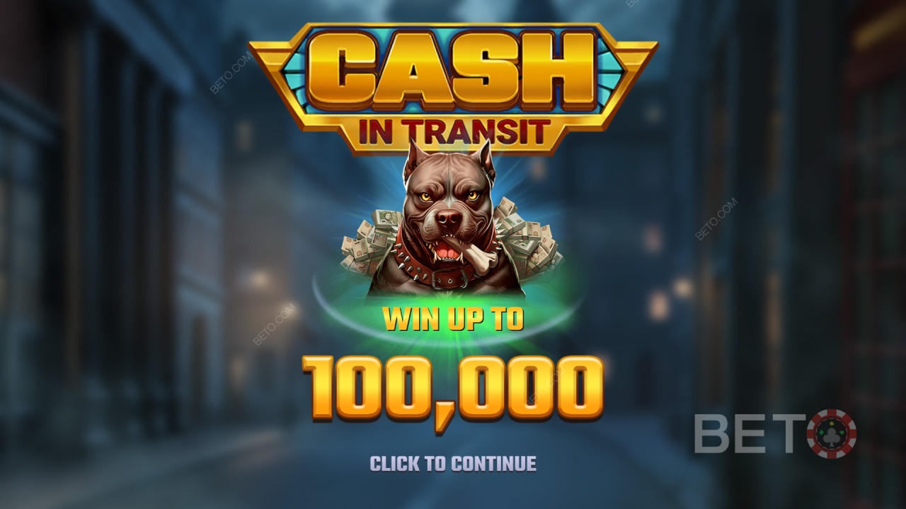 Win 10.000x je inzet in de Cash in Transit Slot!
