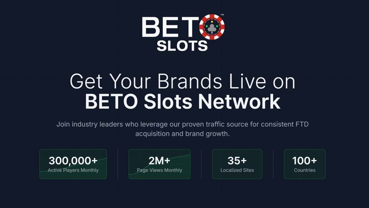 Partner met BETO Slots | Affiliate & exploitant partnerschappen