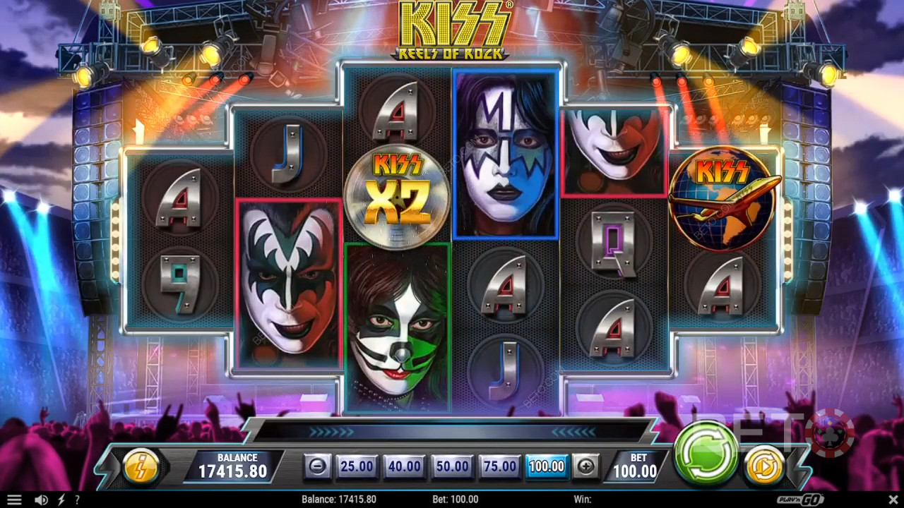KISS Reels of Rock Review door BETO Slots