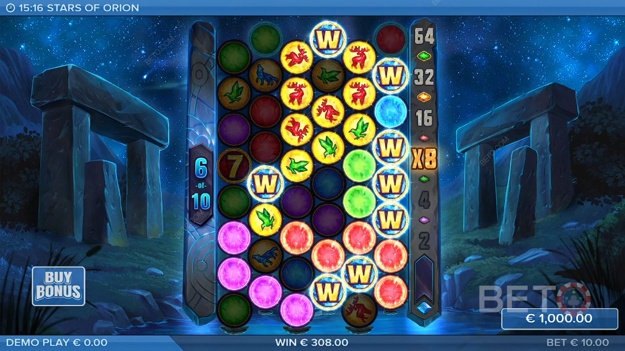 Sterren van Orion Review door BETO Slots