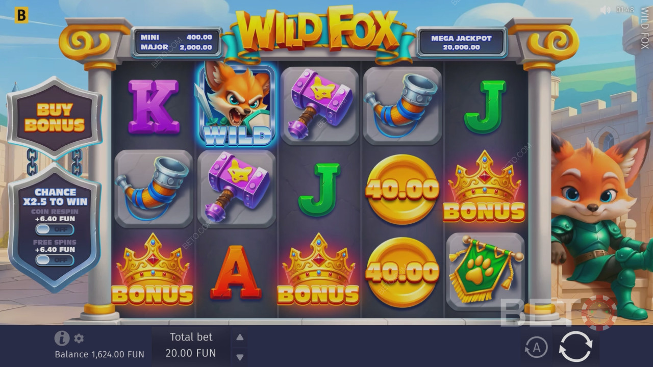 Wild Fox Gratis Spelen