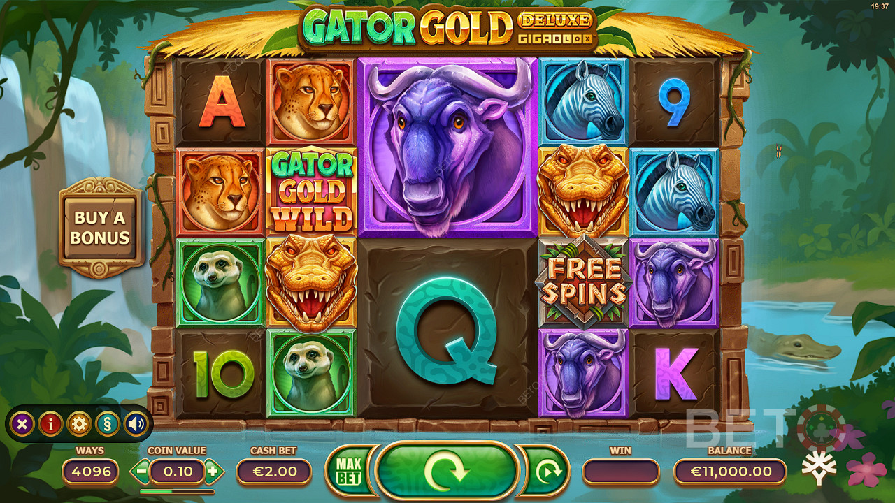 Gator Gold Deluxe Gigablox Gratis Spelen