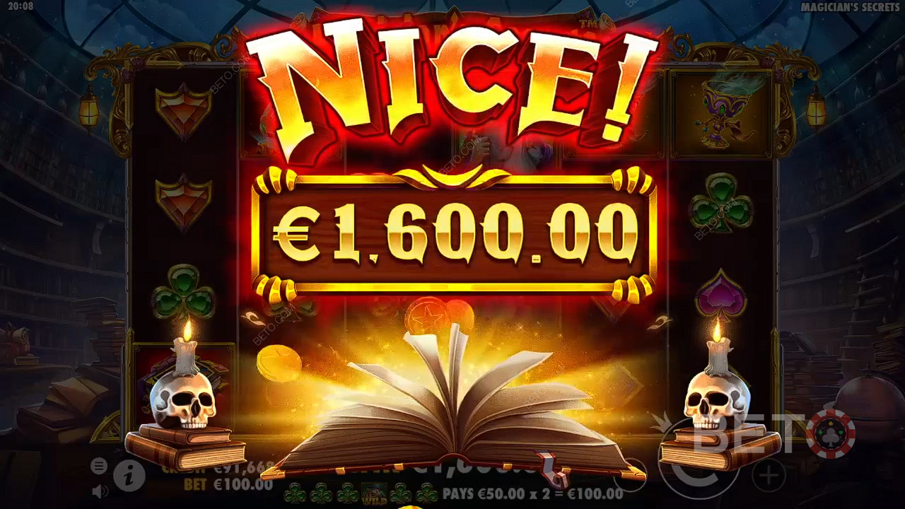 Win 5.000x je inzet in de Magician