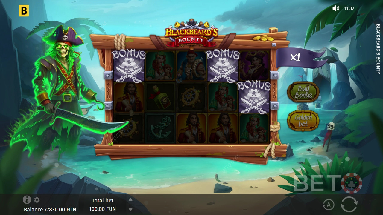 Blackbeard's Bounty (BGAMING) Gratis Spelen