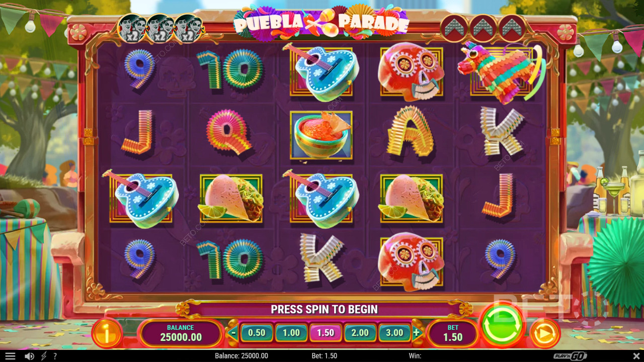 Puebla Parade Beoordeling door BETO Slots