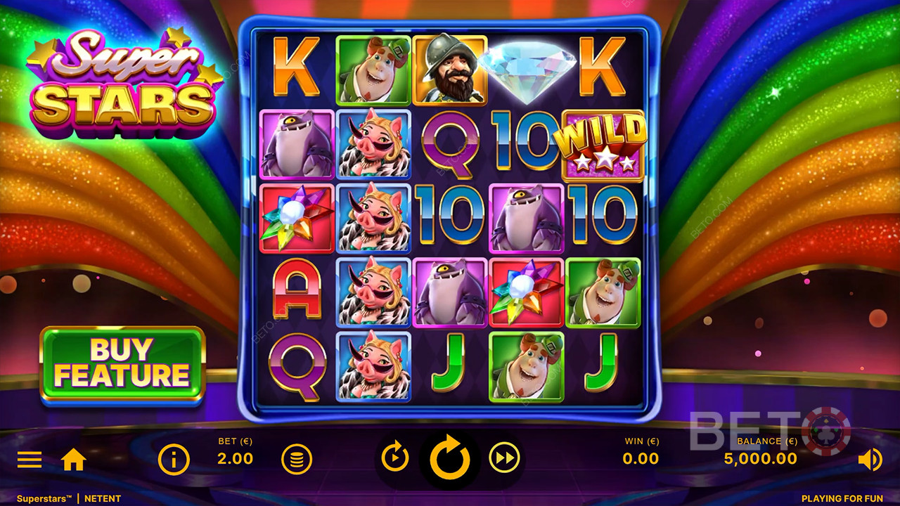 Supersterren Review door BETO Slots