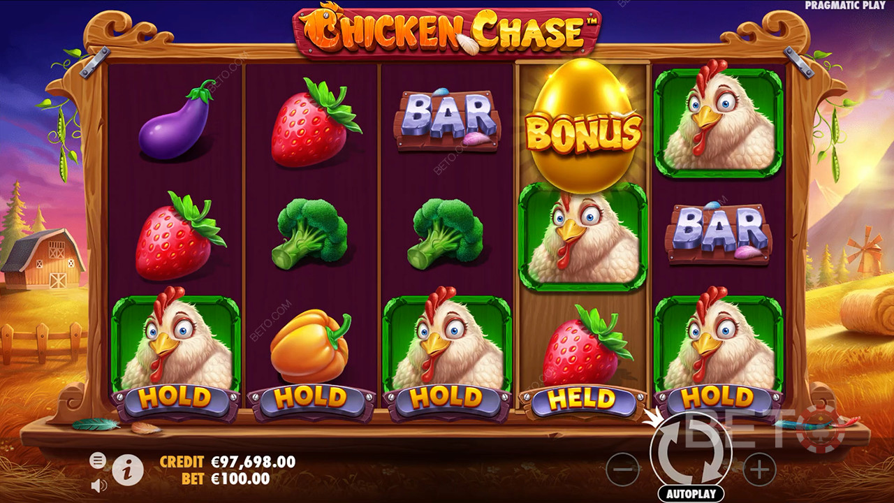 Chicken Chase gokkast - Ons oordeel