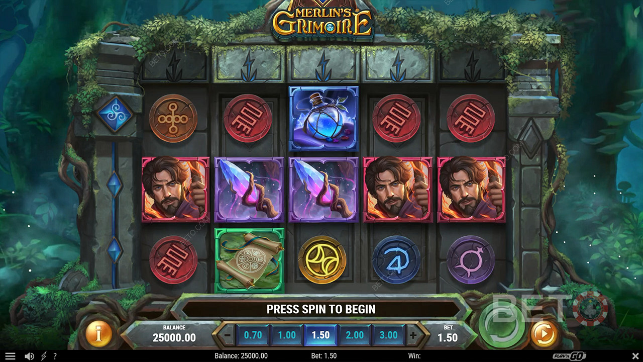 Merlin's Grimoire Gratis Spelen