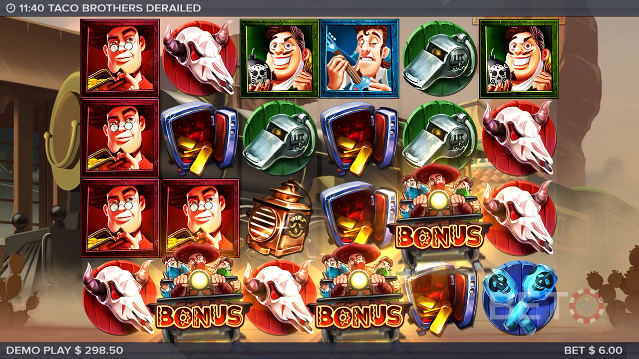 Taco Brothers Derailed Gratis Spelen