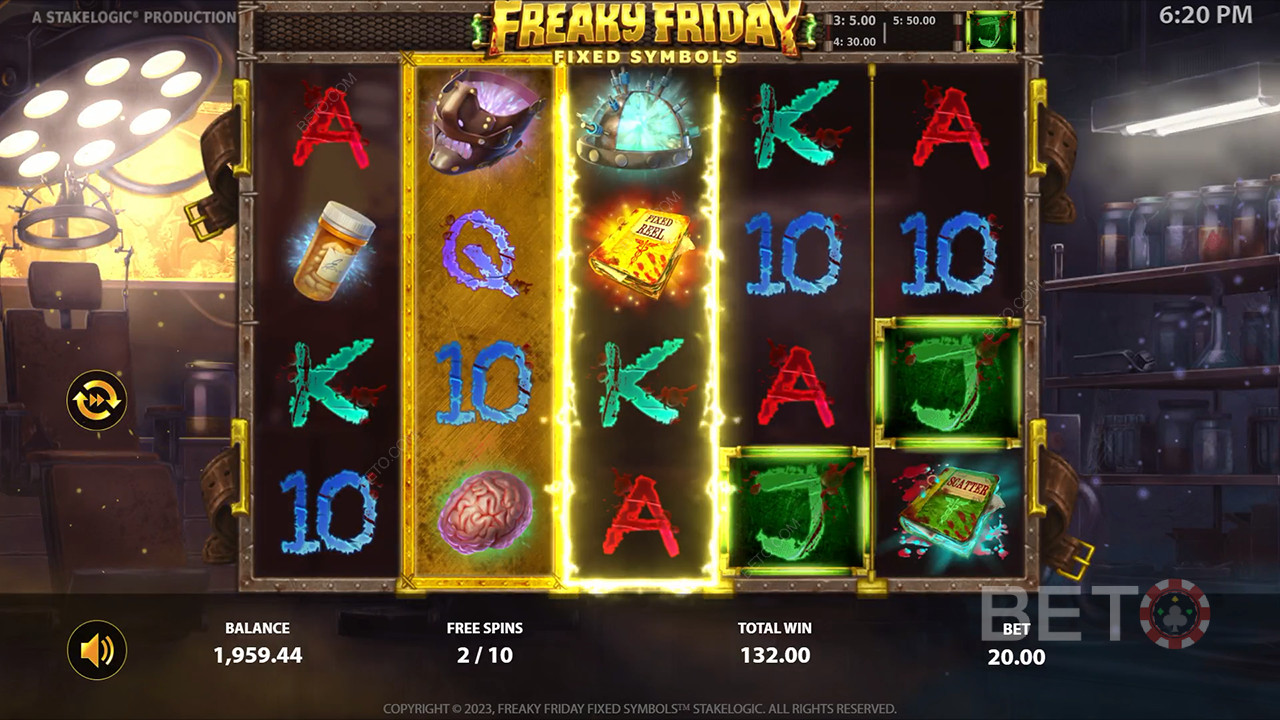 Freaky Friday Vaste Symbolen Review door BETO Slots