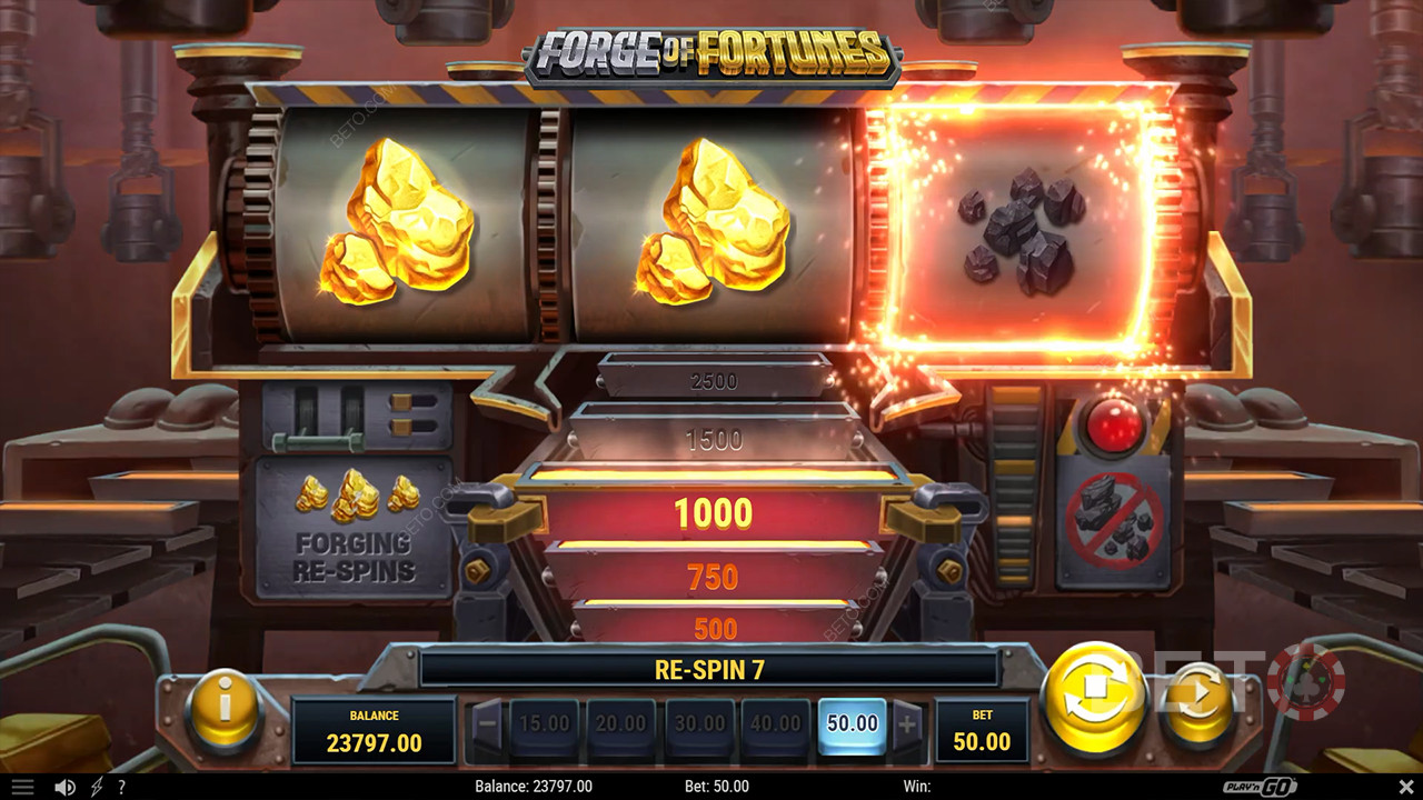 Forge of Fortunes Review door BETO Slots