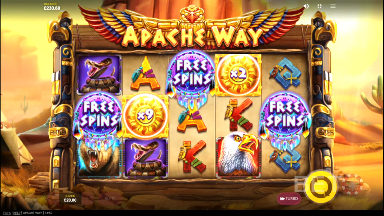 Apache Way Beoordeling door BETO Slots