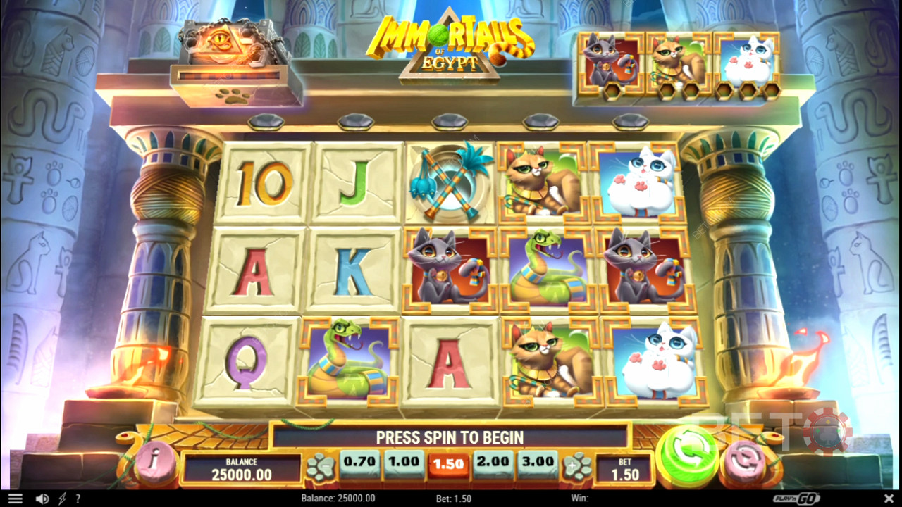 Immortails of Egypt Gratis Spelen