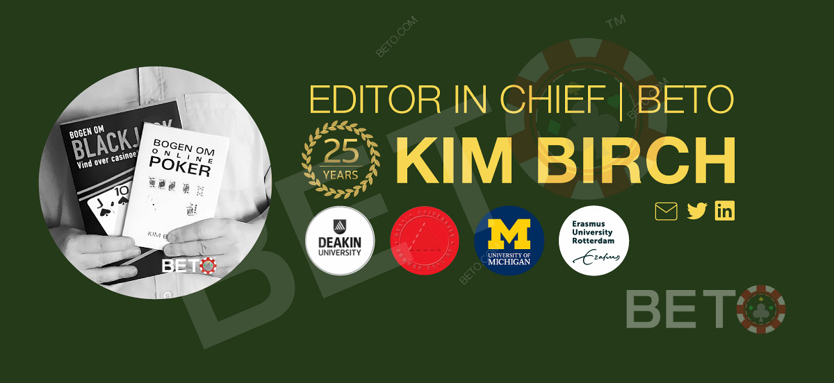 De Deense auteur en gokdeskundige Kim Birch