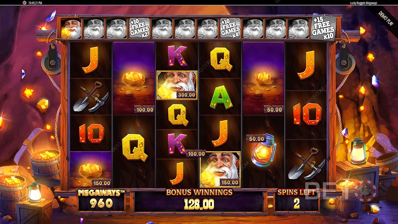 Lucky Nuggets Megaways Gratis Spelen
