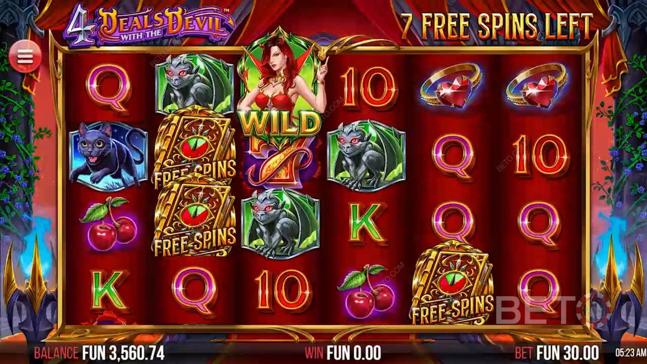 4 Deals With The Devil Review door BETO Slots