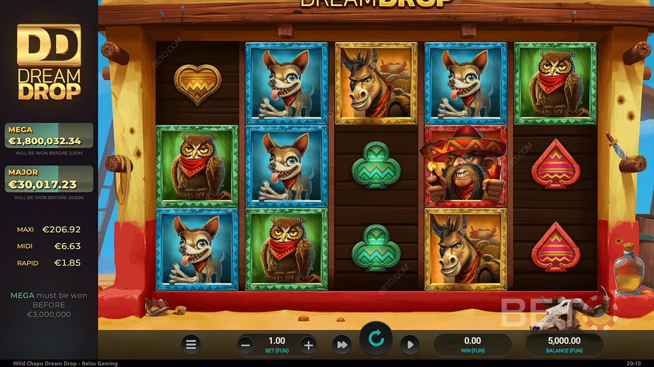 Wild Chapo Dream Drop Gratis Spelen