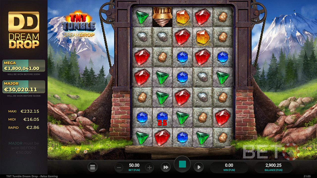 TNT Tumble Dream Drop Gratis Spelen