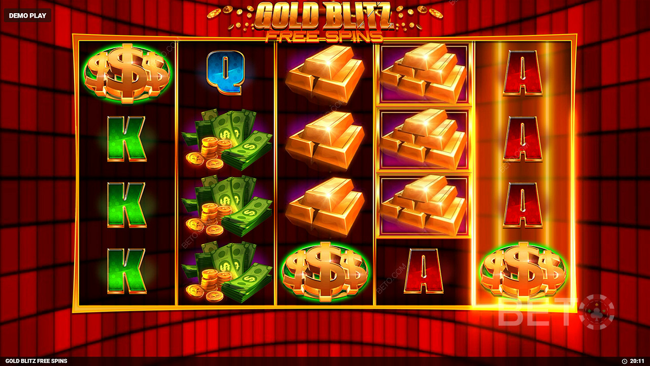 Gold Blitz Free Spins Gratis Spelen