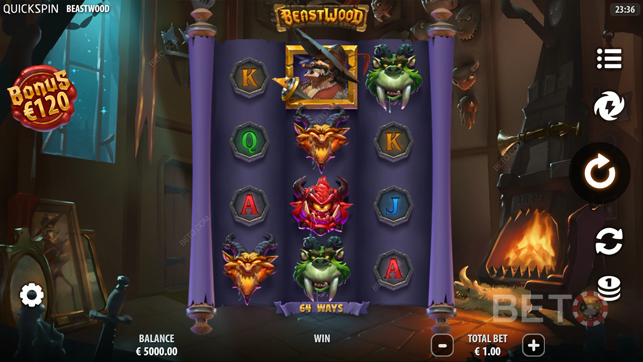 Beastwood Beoordeling door BETO Slots