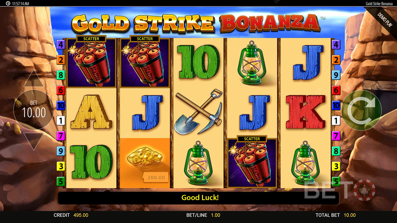 Gold Strike Bonanza Fortune Play Review door BETO Slots