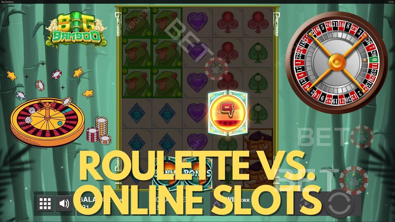 Online gokkasten vergeleken met roulette - Casino Mythes en Feiten Gids