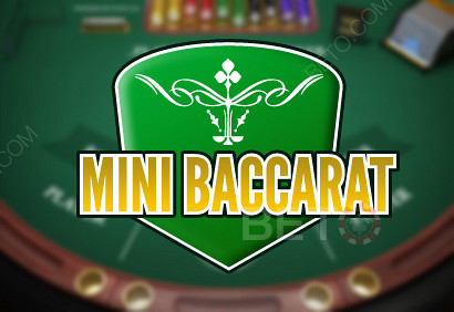 Mini Baccarat - Test je Baccarat vaardigheden gratis op BETO
