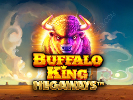 Probeer de gratis 5 reel slot demo spellen op BETO met Buffalo King Megaways.