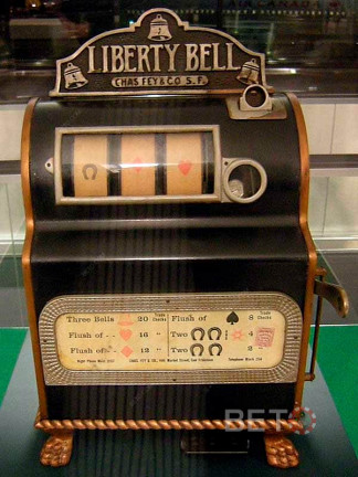 Liberty Bell was de inspiratiebron voor moderne automaten en gokautomaten.