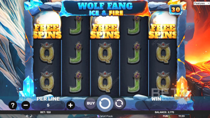 Wolf Fang - Ice & Fire Slot - Gratis spelen en recensies (2025) 