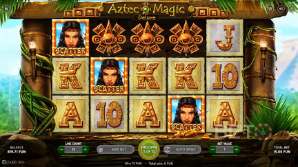Aztec Magic Deluxe Slot - Gratis spelen en recensies (2023) 