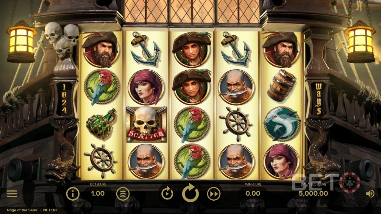 Voorbeeld gameplay van Rage of the Seas